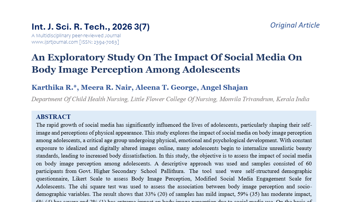 IJSRT Journal