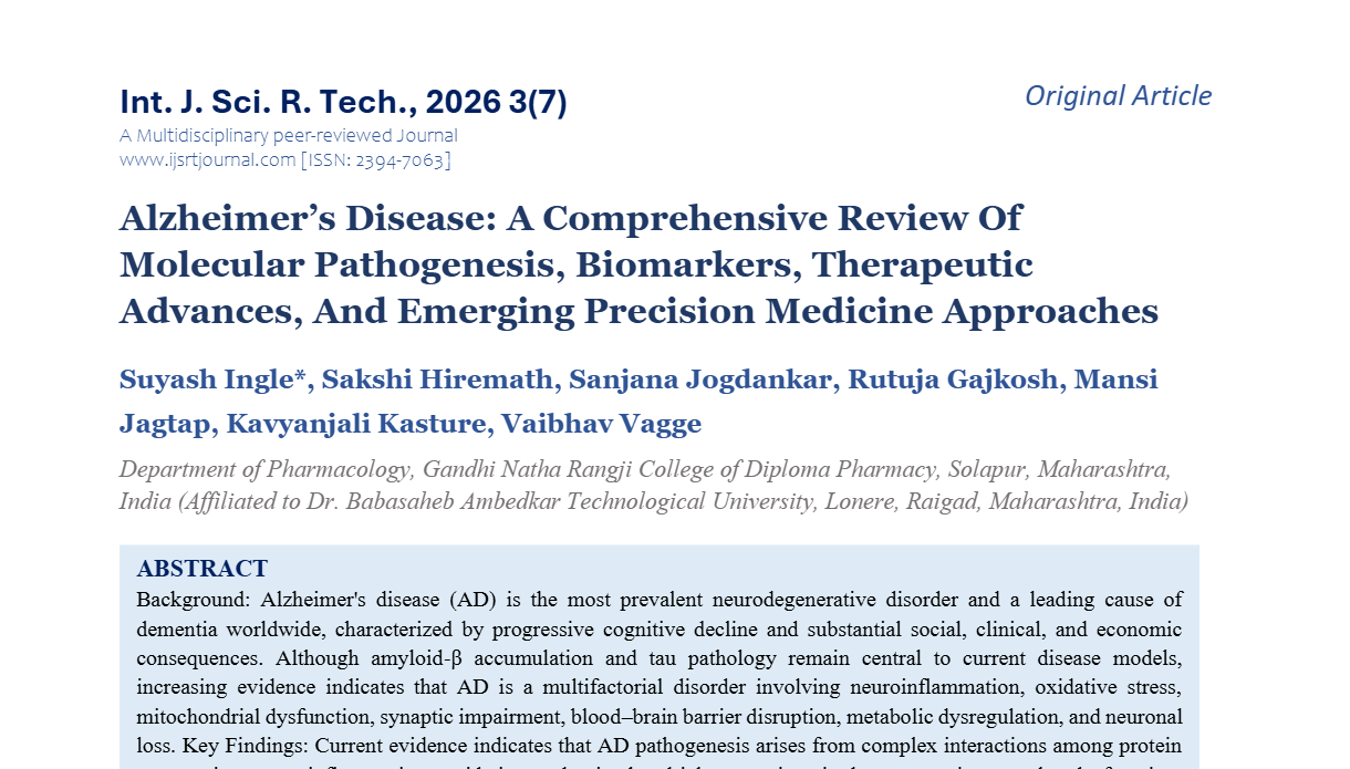 IJSRT Journal