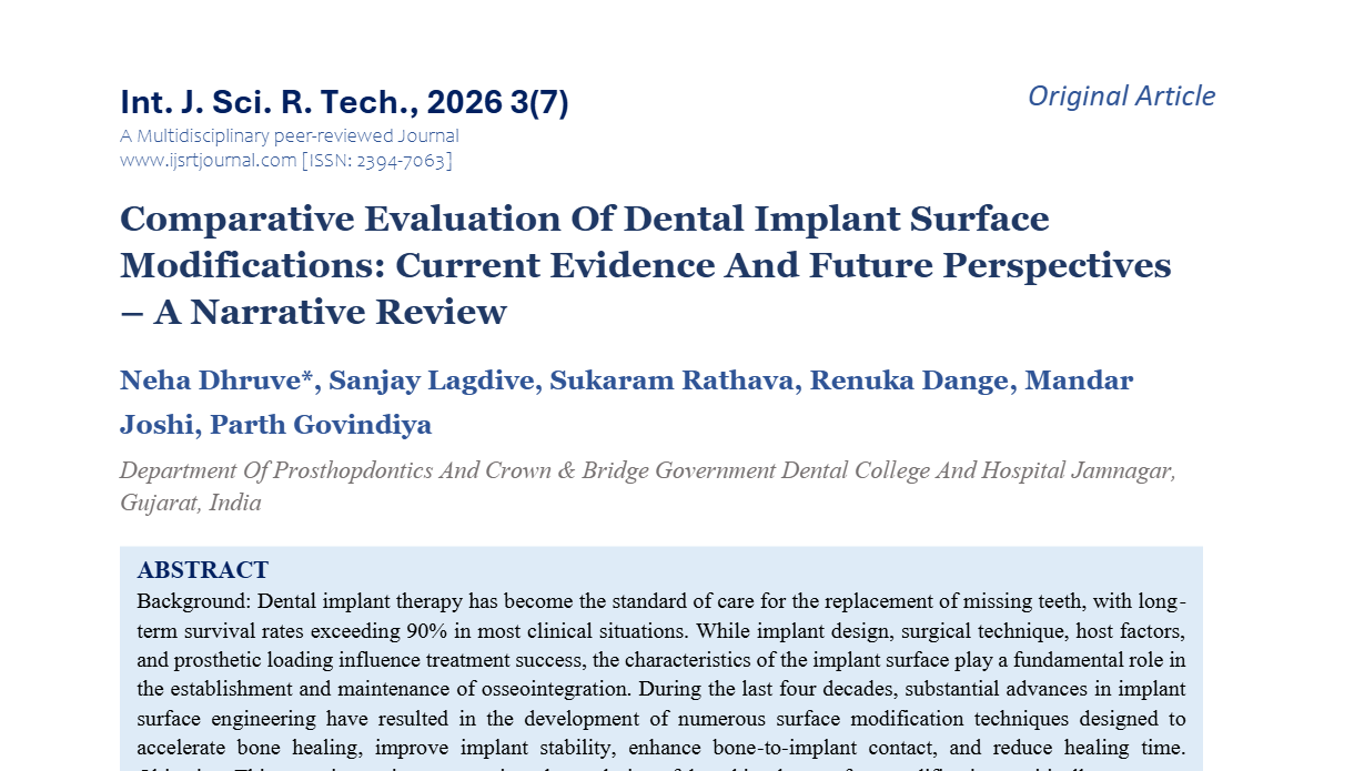 IJSRT Journal