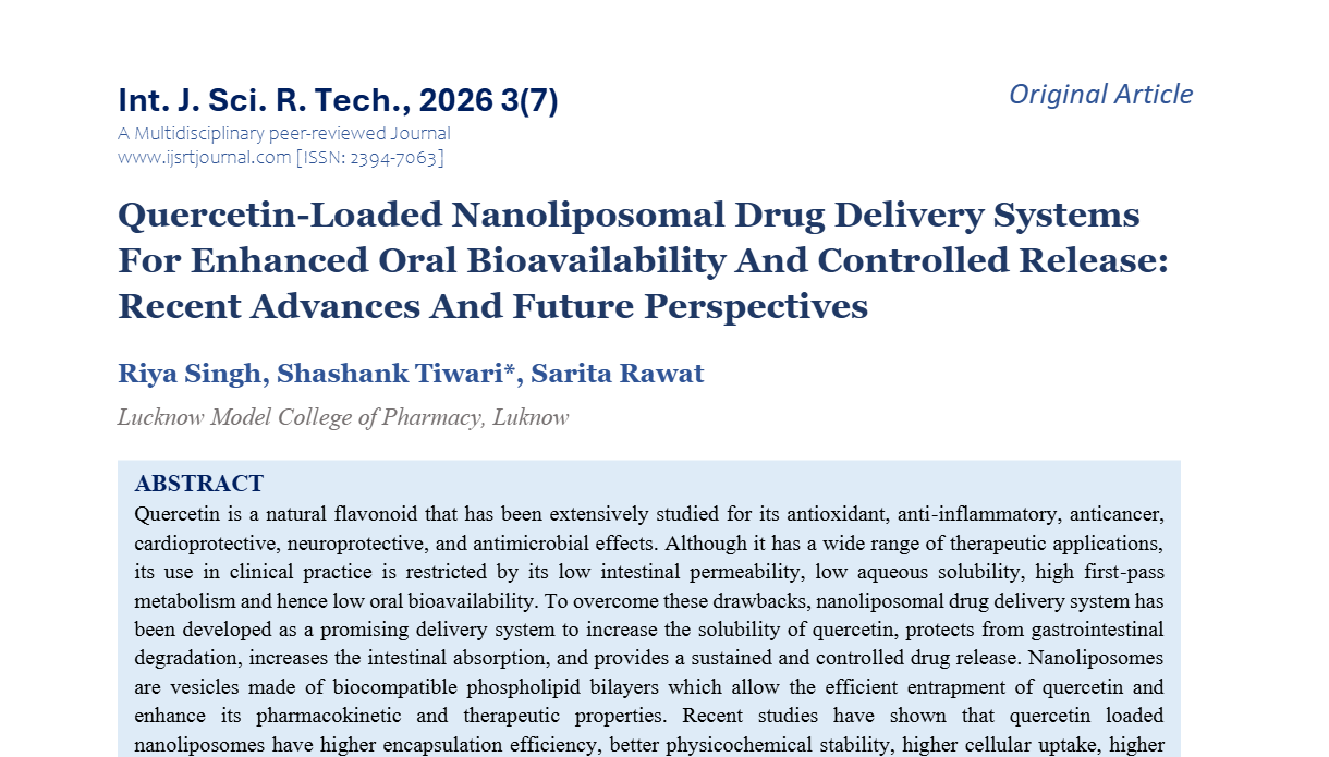 IJSRT Journal