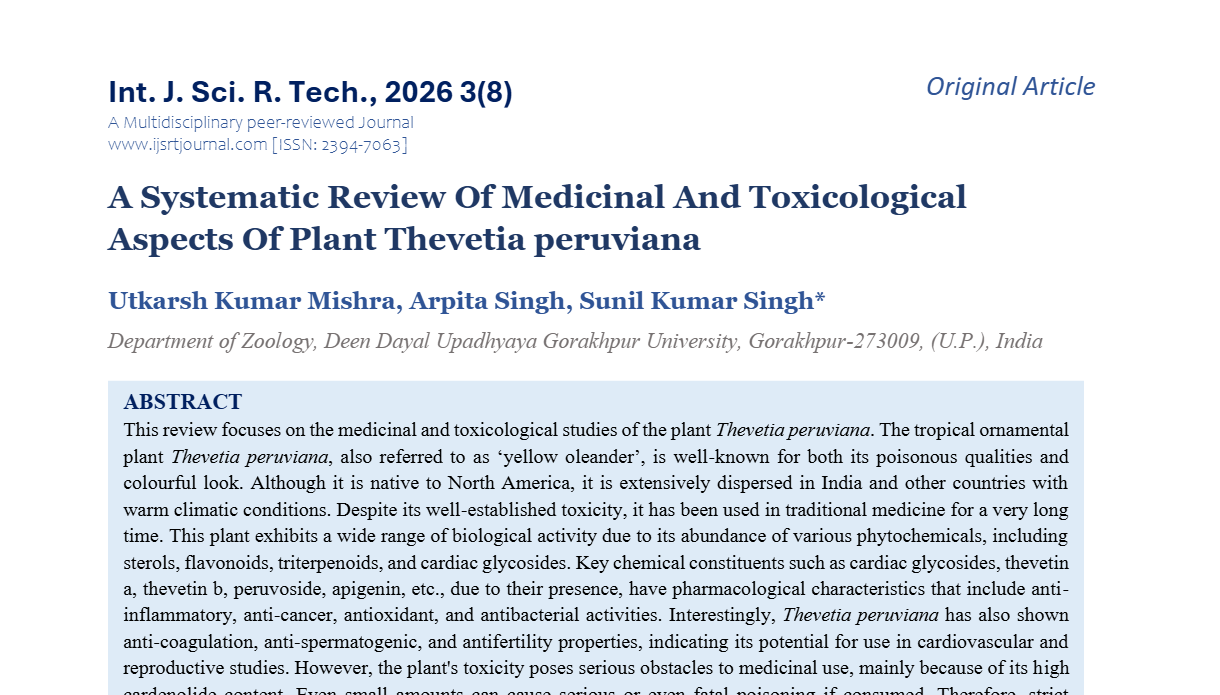 IJSRT Journal