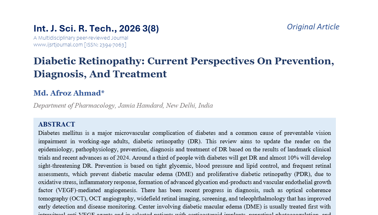 IJSRT Journal