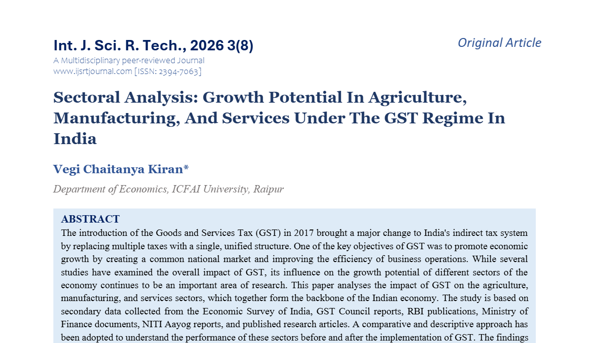 IJSRT Journal