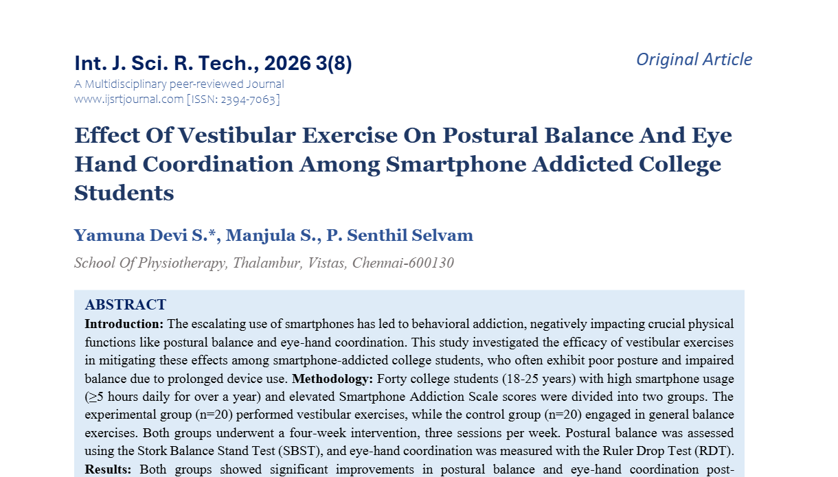 IJSRT Journal