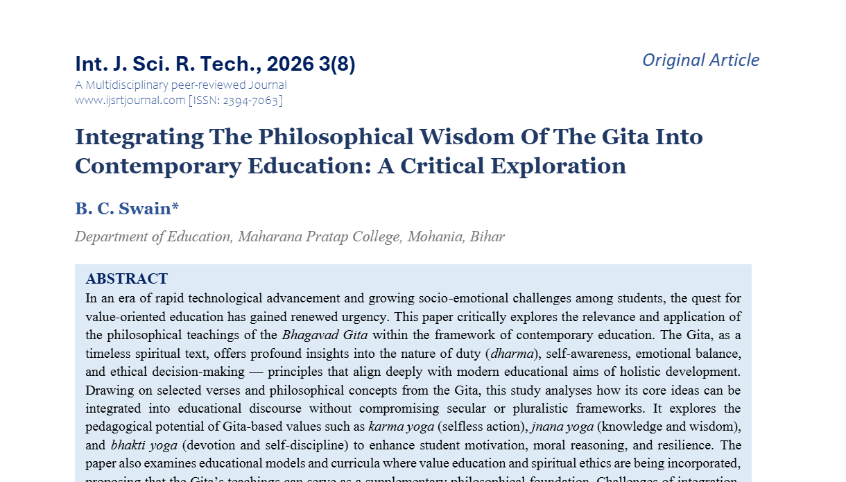 IJSRT Journal