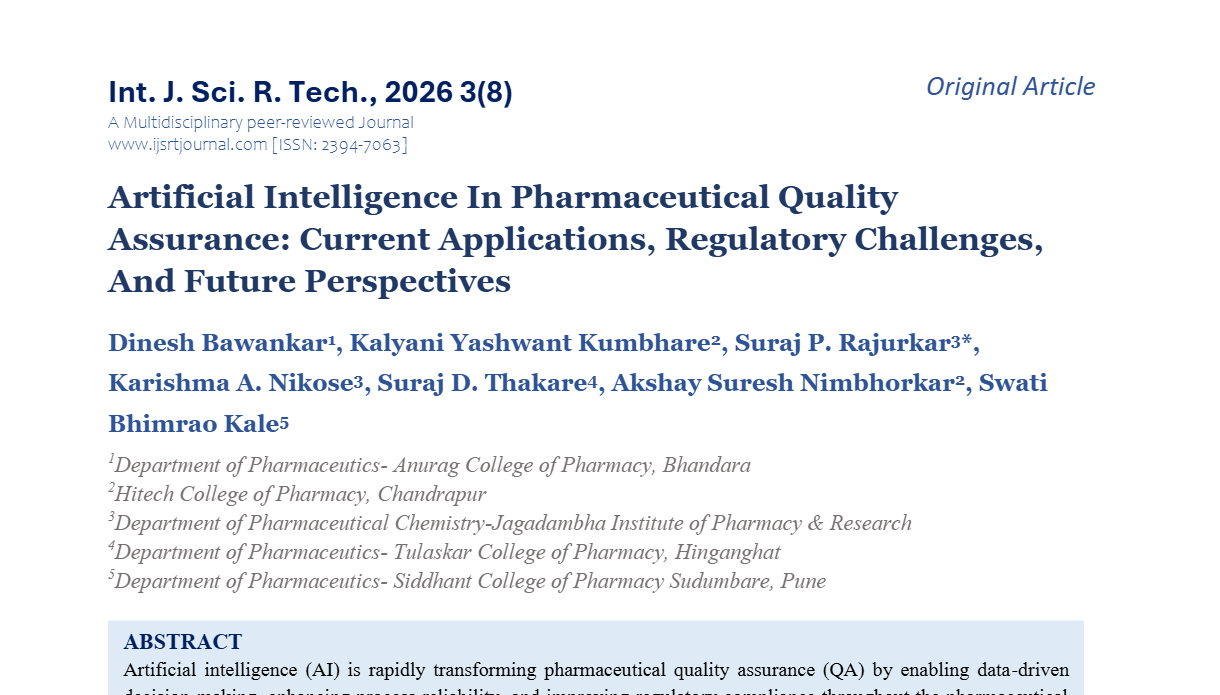 IJSRT Journal