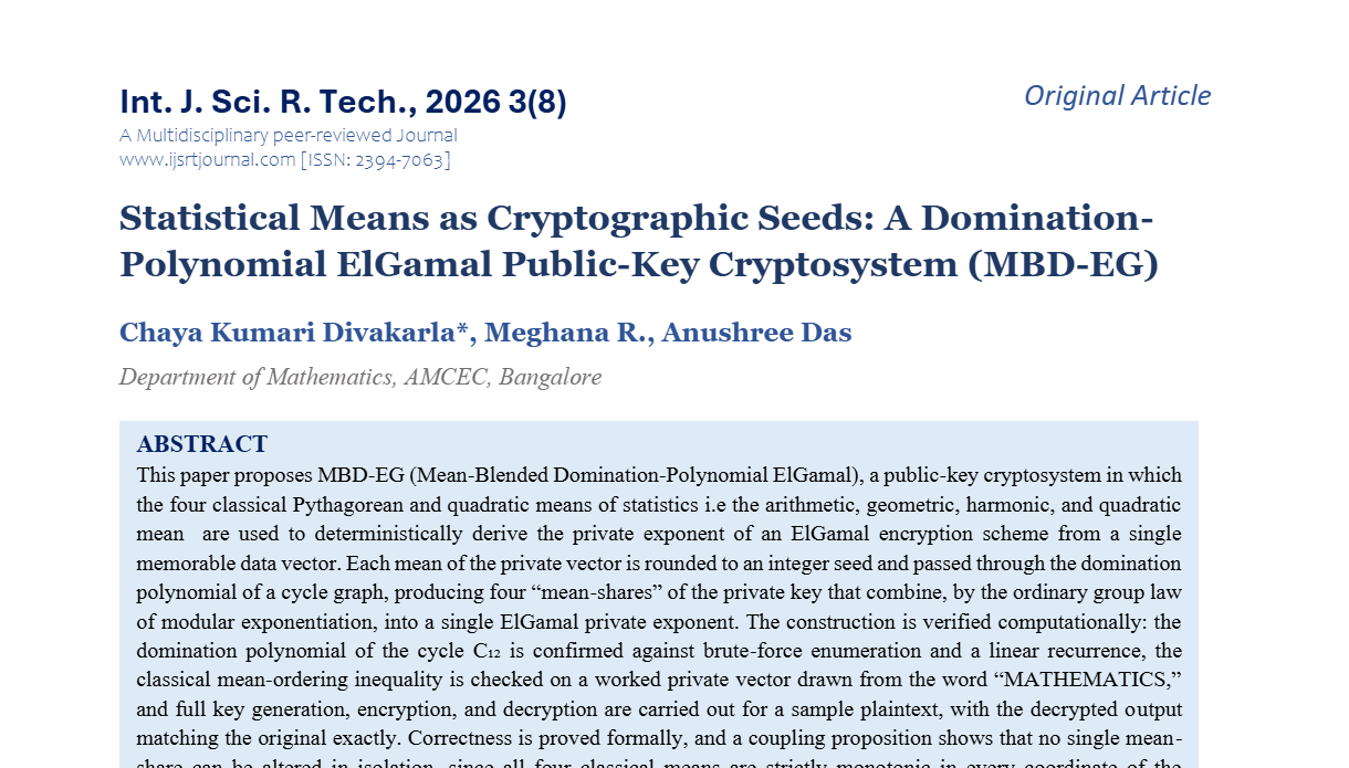 IJSRT Journal