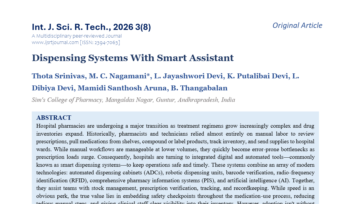 IJSRT Journal