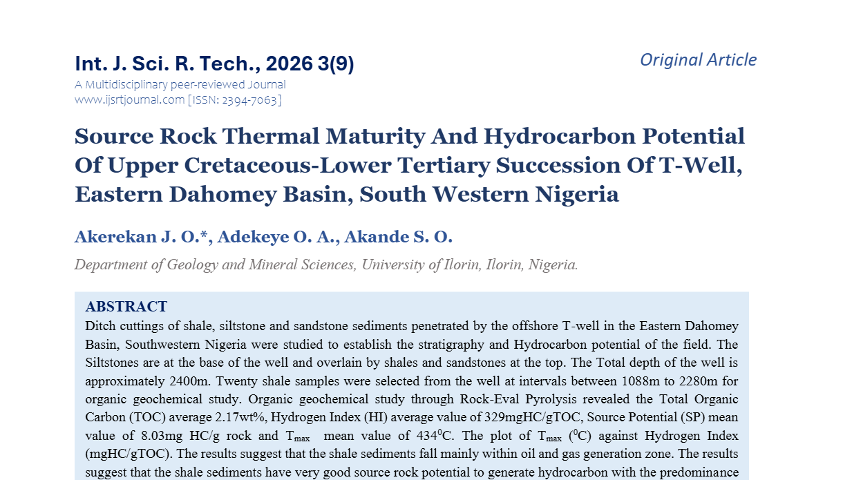 IJSRT Journal