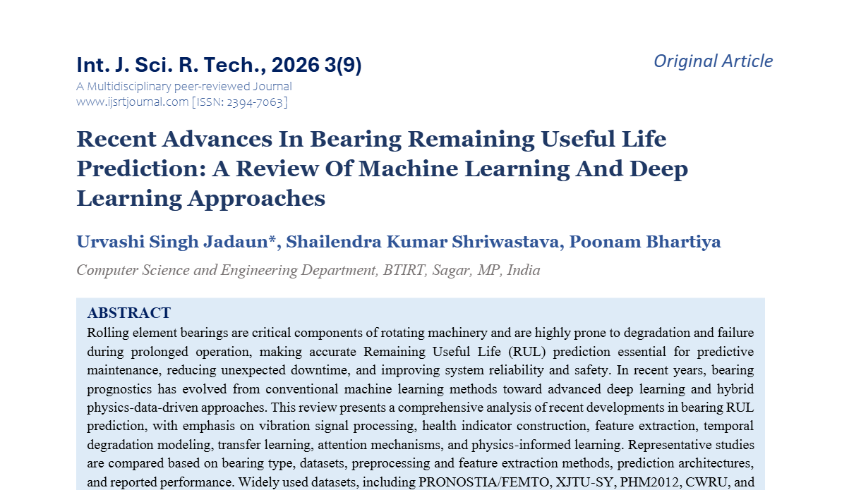 IJSRT Journal