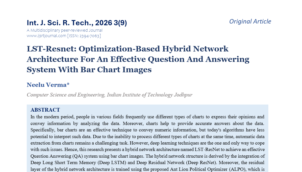 IJSRT Journal