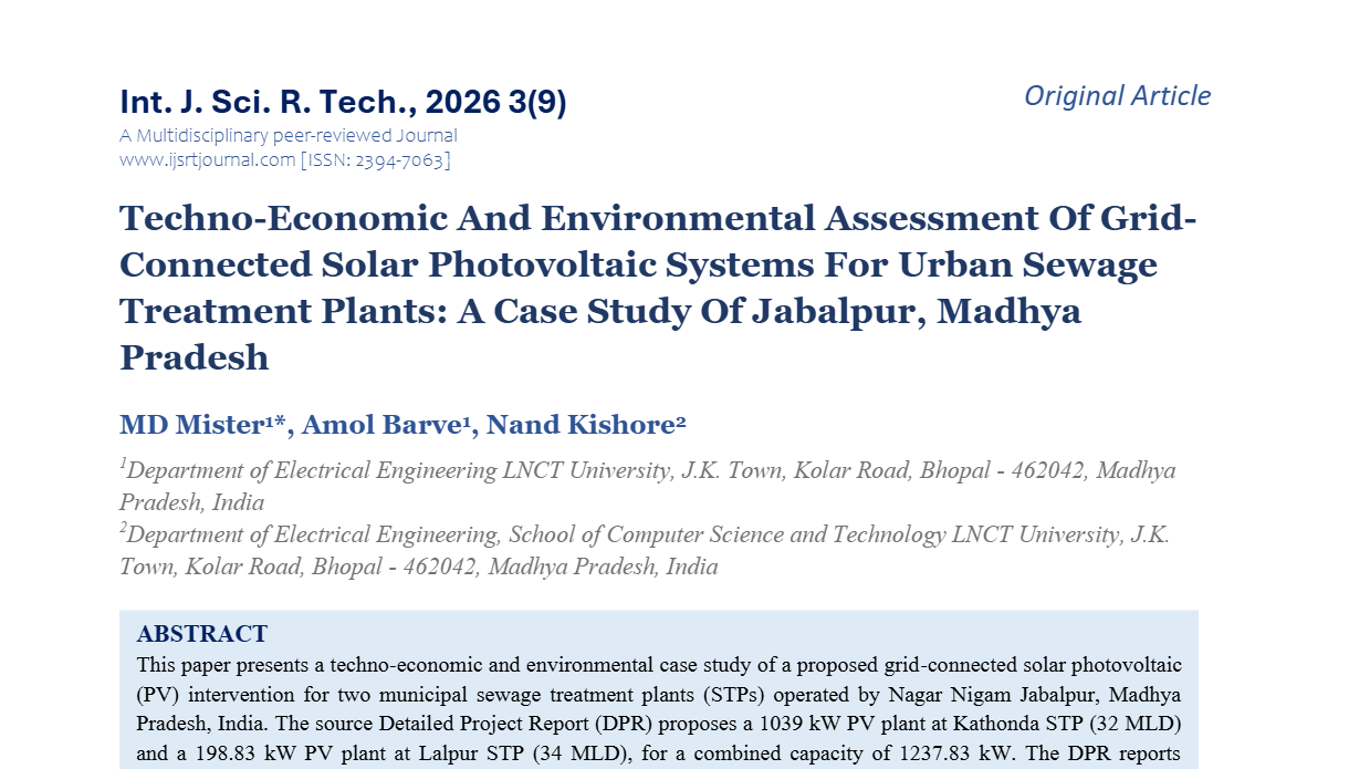 IJSRT Journal