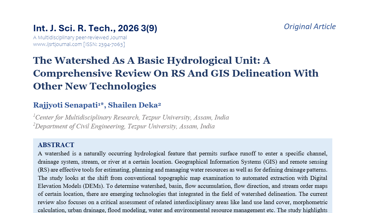 IJSRT Journal