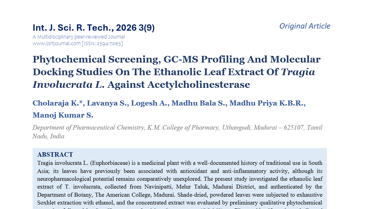 IJSRT Journal