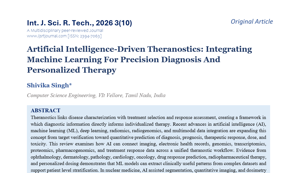 IJSRT Journal