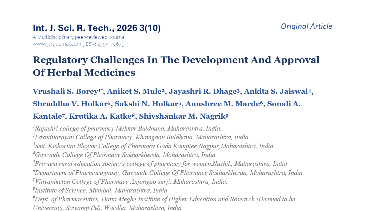 IJSRT Journal