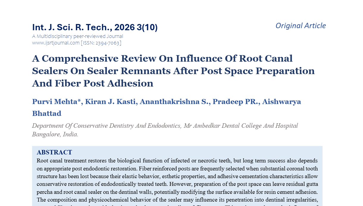 IJSRT Journal