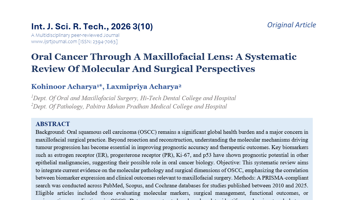 IJSRT Journal