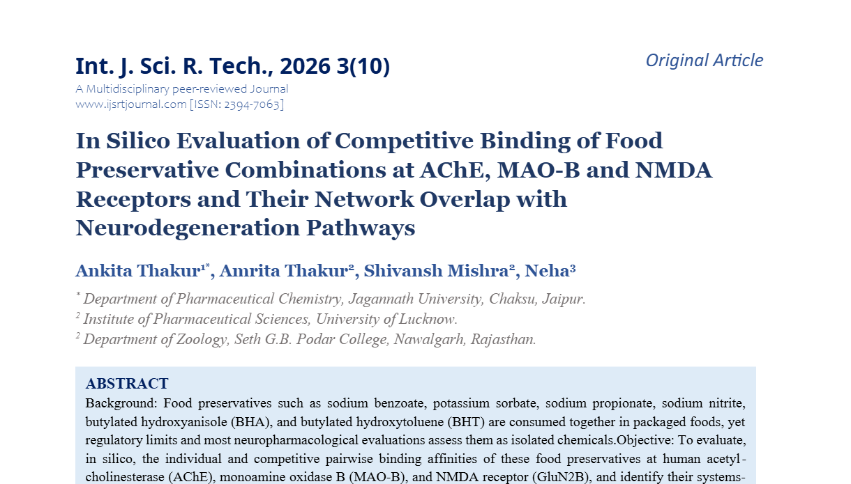IJSRT Journal