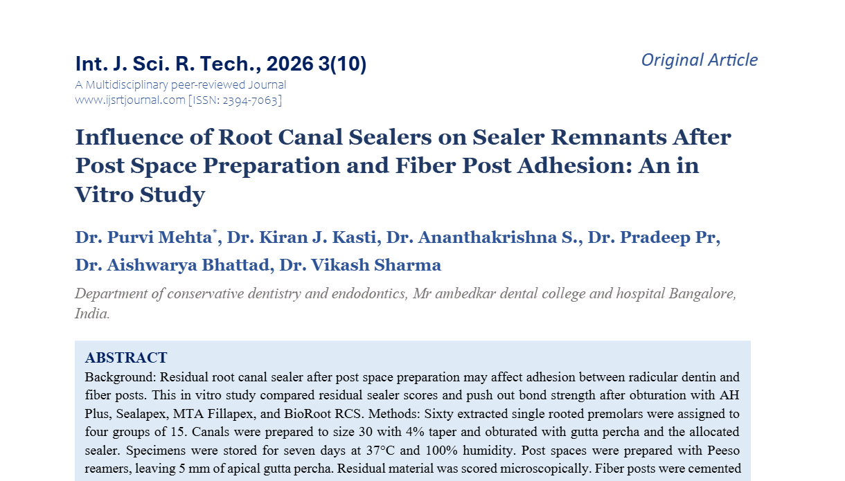 IJSRT Journal