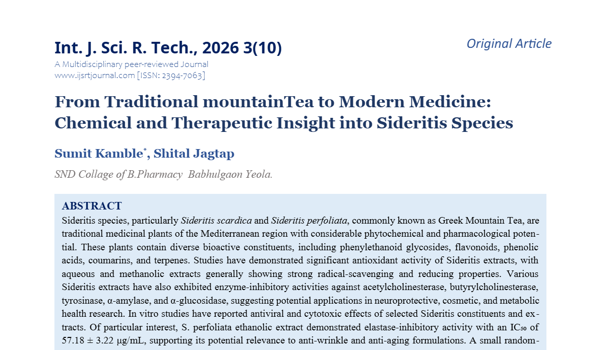 IJSRT Journal